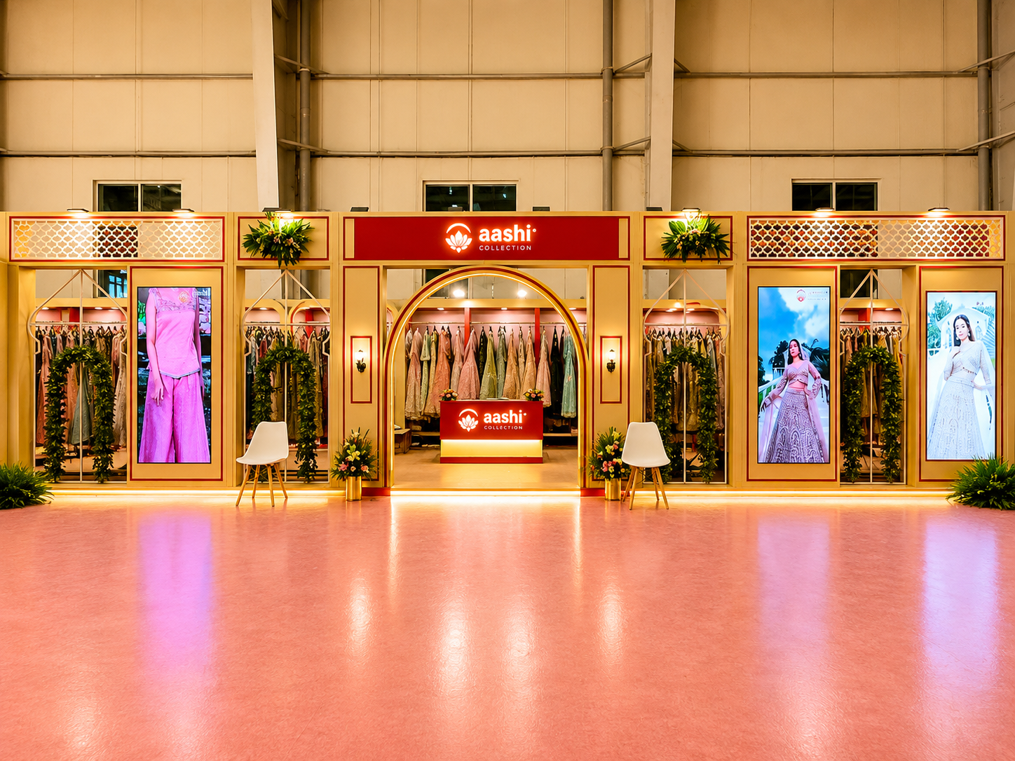 exhibition booth design_ for India International Trade Fair